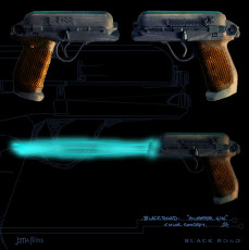 Black Road Sleeper Gun Concept